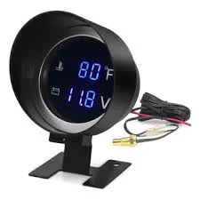 Reloj Digital temperatura y voltaje