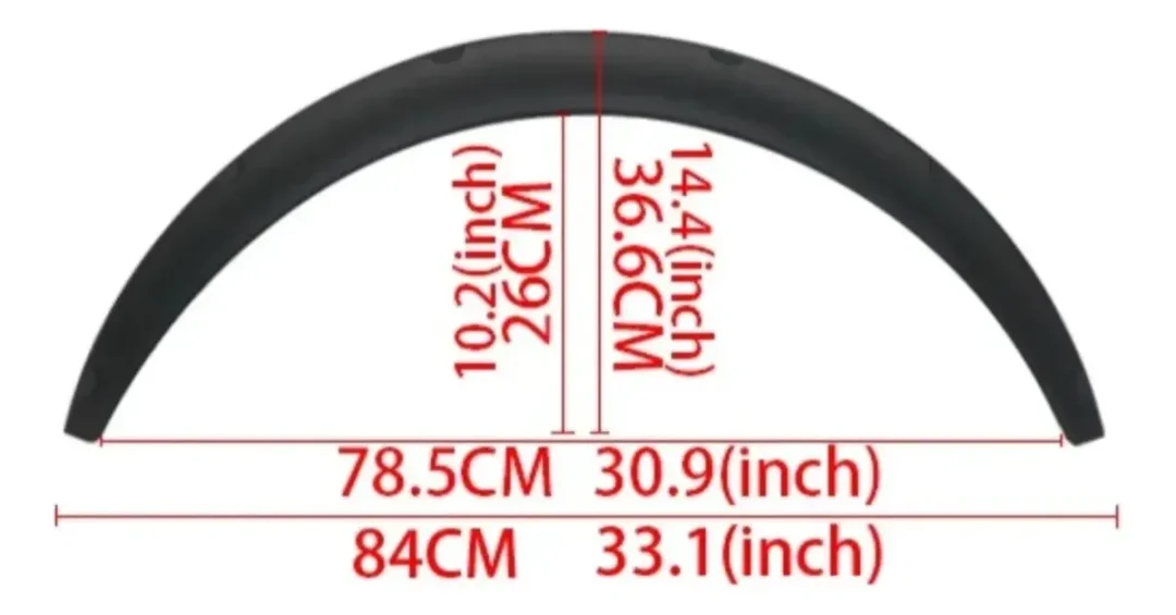 Buches Fender Flares Guardafangos Body Kit Jdm Grandes · imagen 3