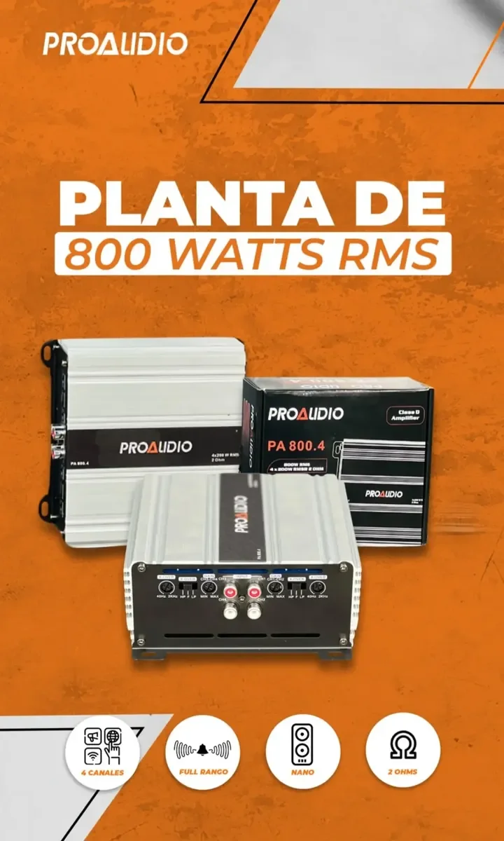 Planta nano 800.4 ProAudio · imagen 3