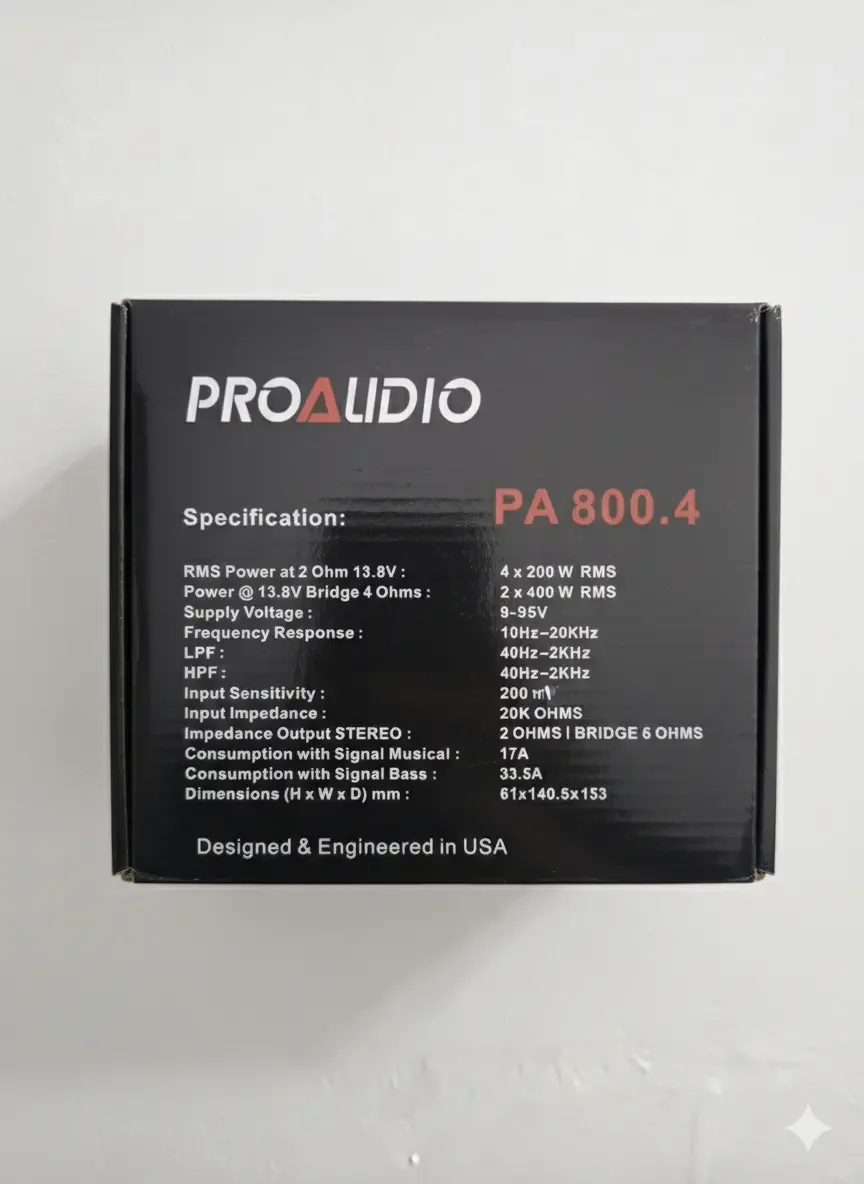 Planta nano 800.4 ProAudio · imagen 4