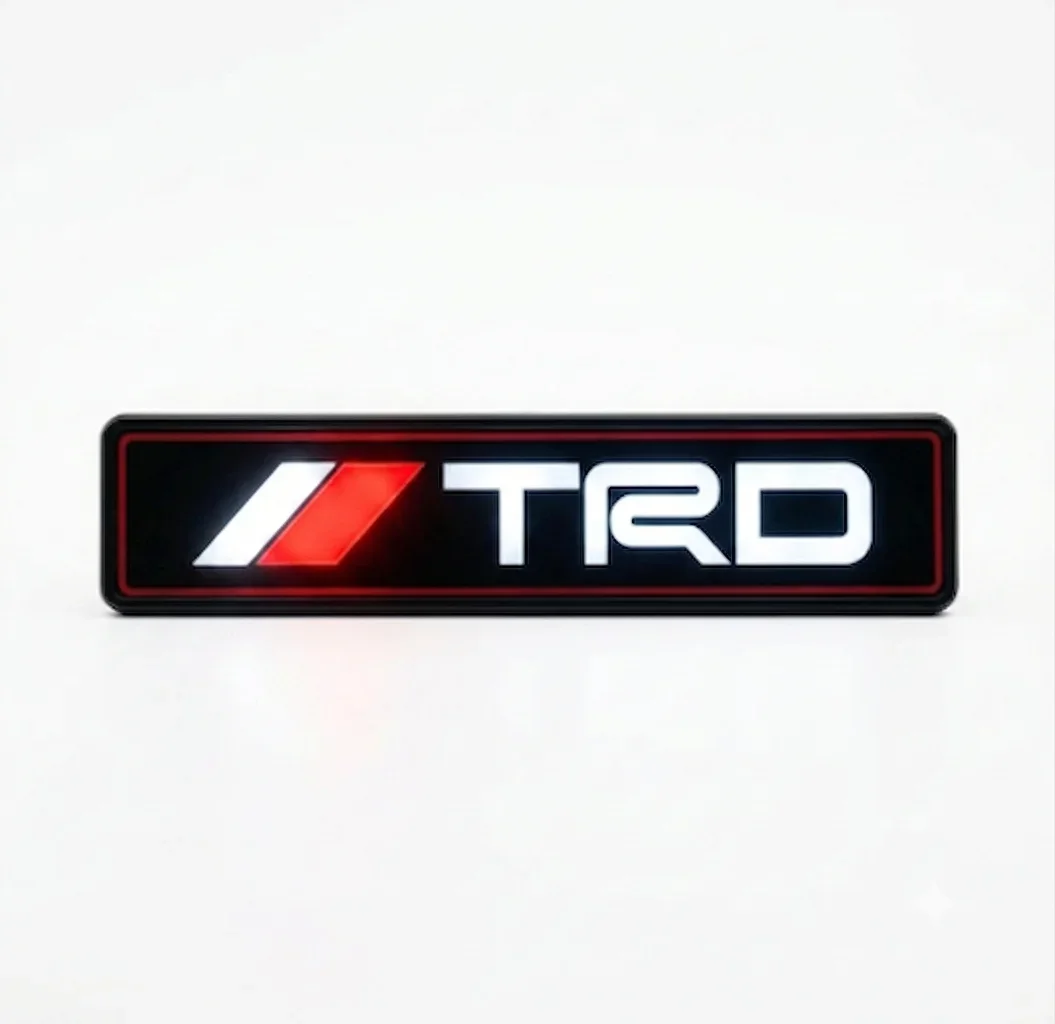 Emblema De Parrilla Con Luz Led Trd