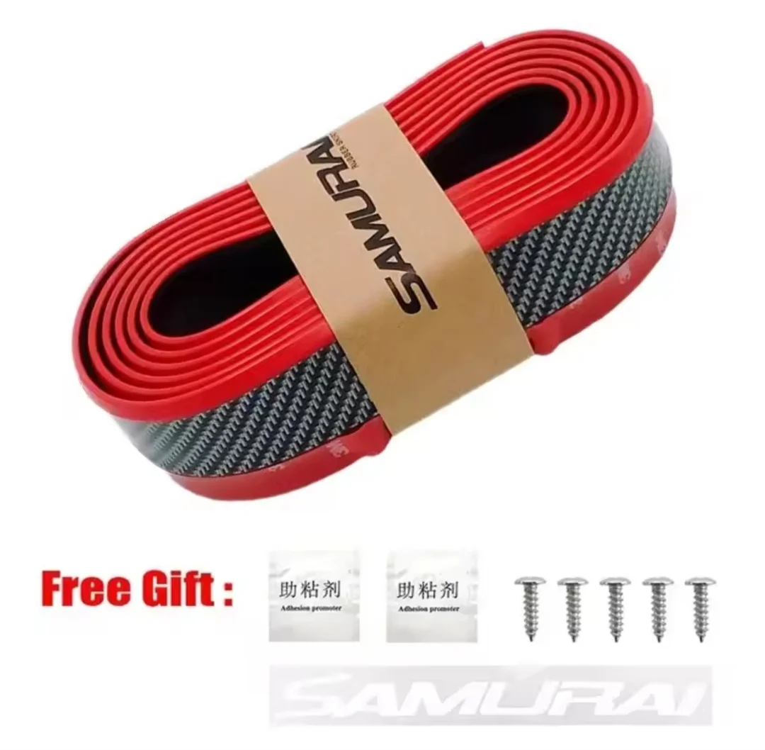 Lip frontal Samurai fibra linea roja