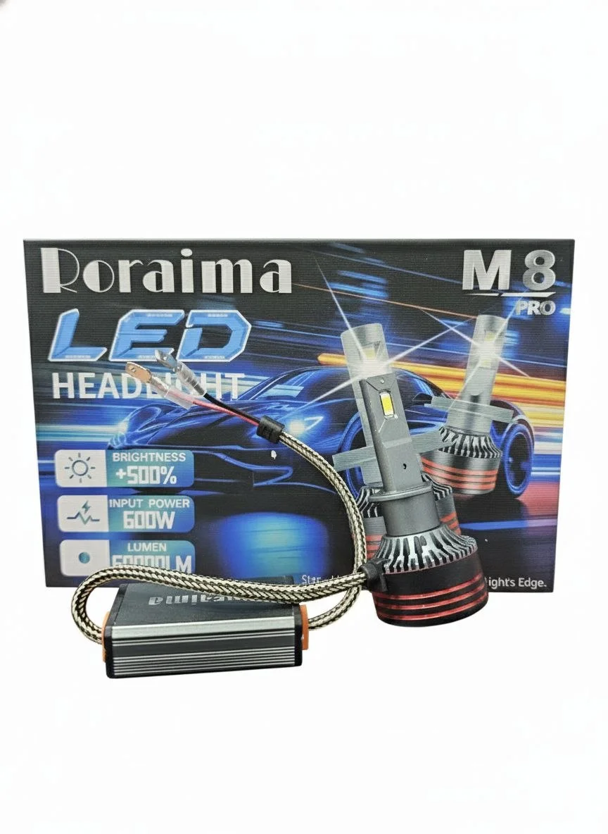 Bombillos Led H1 30.000 Lumenes M8 Pro Roraima