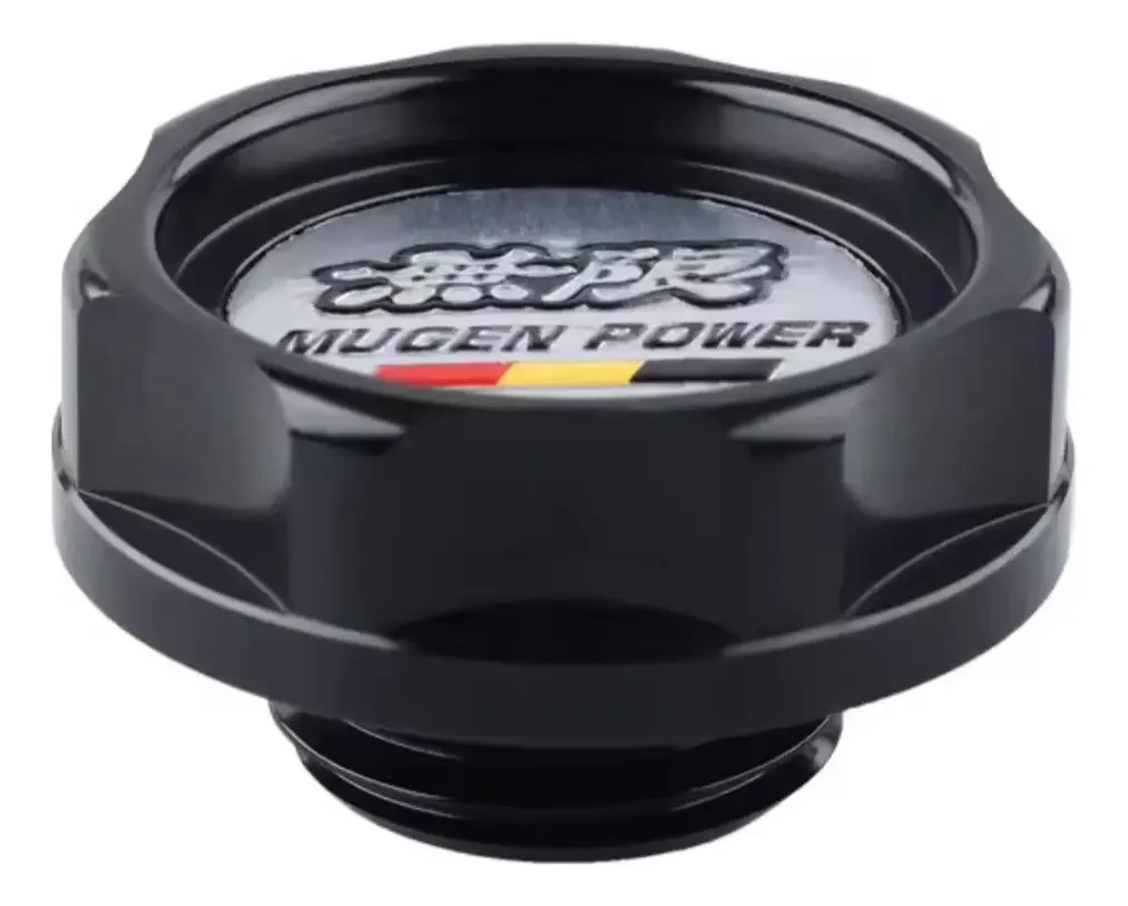 Tapa De Aceite Universal Estilo Jdm Para Carros Negro
