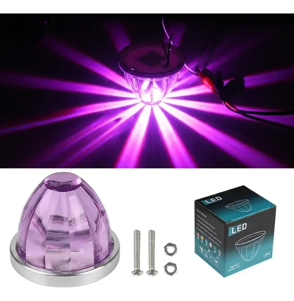 Luces Led Para Camiones Watermelon 12v 24v (unidad) Morado