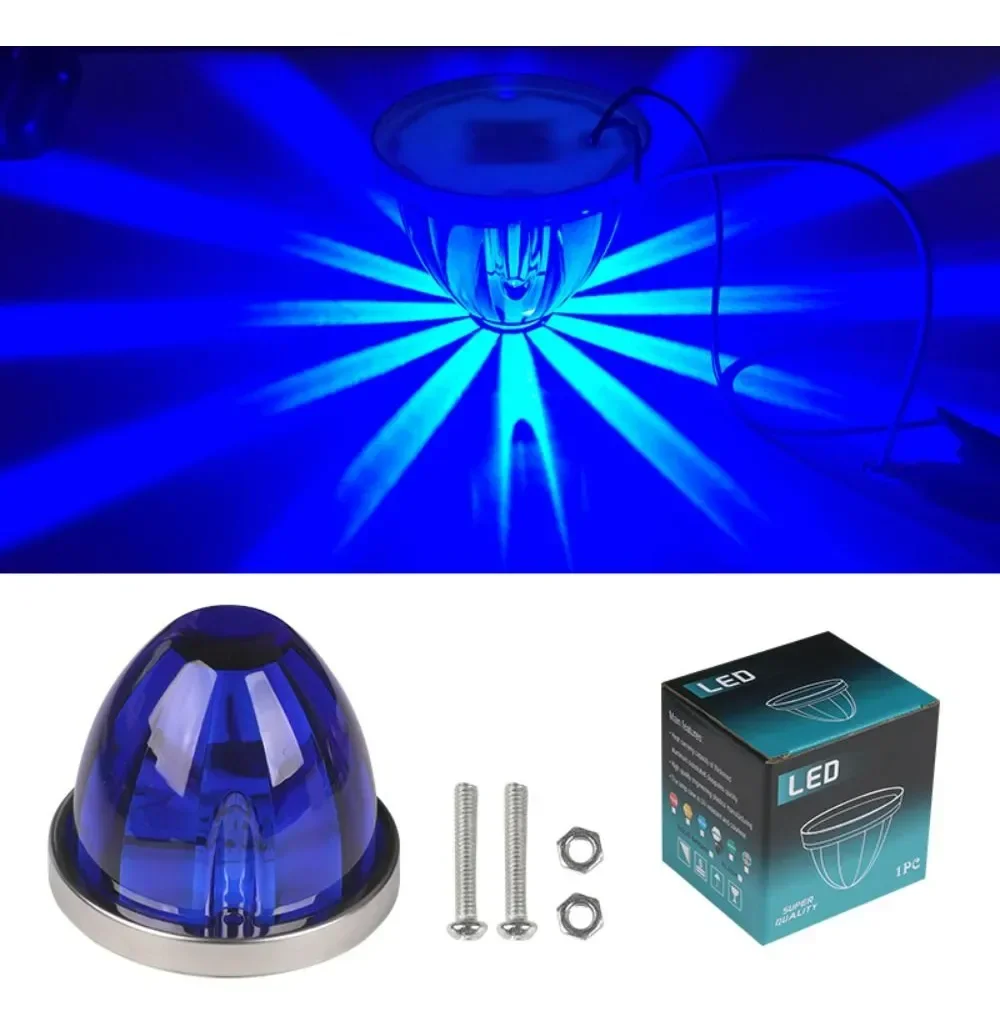 Luces Led Para Camiones Watermelon 12v 24v (unidad) Azul