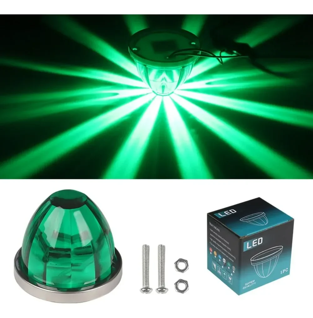 Luces Led Para Camiones Watermelon 12v 24v (unidad) Verde
