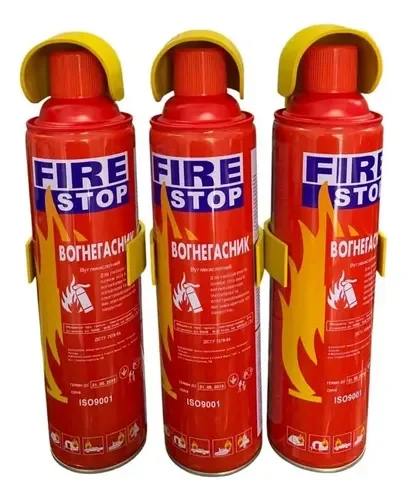 Extintor Desechable Espuma 1000 Ml Para Carro Moto