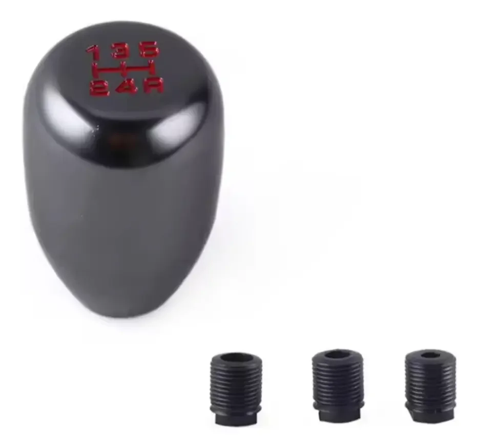 Pomo Universal Para Carros Sincrónicos Estilo Jdm Gris Plomo