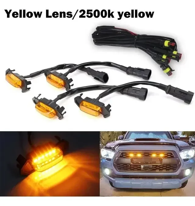 Kit Luces Ámbar Grill De Parrilla Para Tacoma Universal · imagen 2