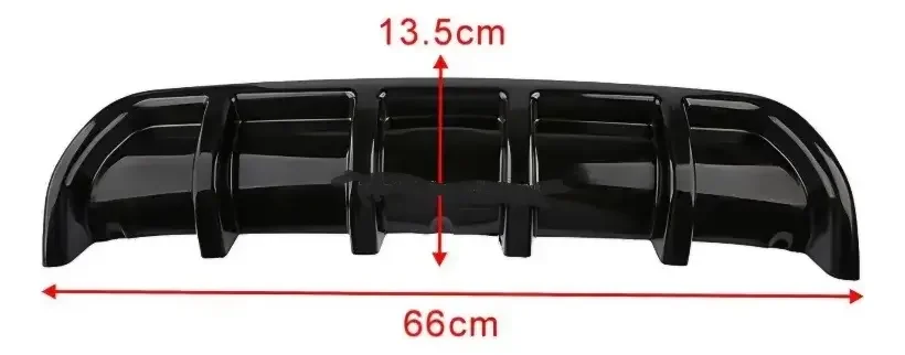 Difusor De Parachoque Trasero Body Kit Jdm · imagen 2