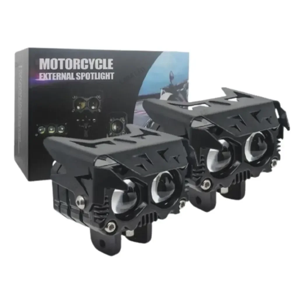 Exploradoras Led Dual Color Doble Lupa Off Road