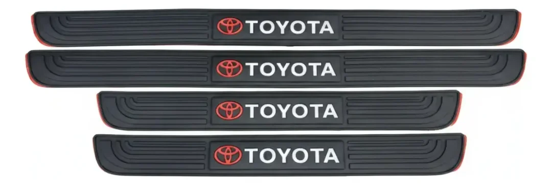 Protectores Umbral De Puertas Goma Toyota