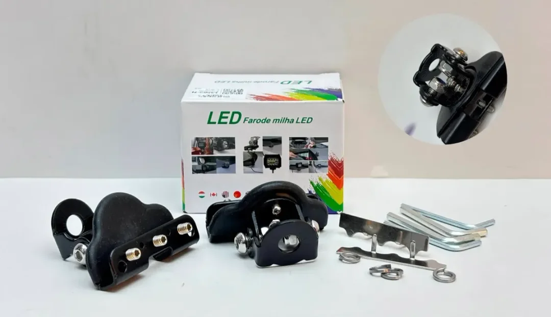 Bases Soporte De Exploradoras Led Para Capot Carro · imagen 3