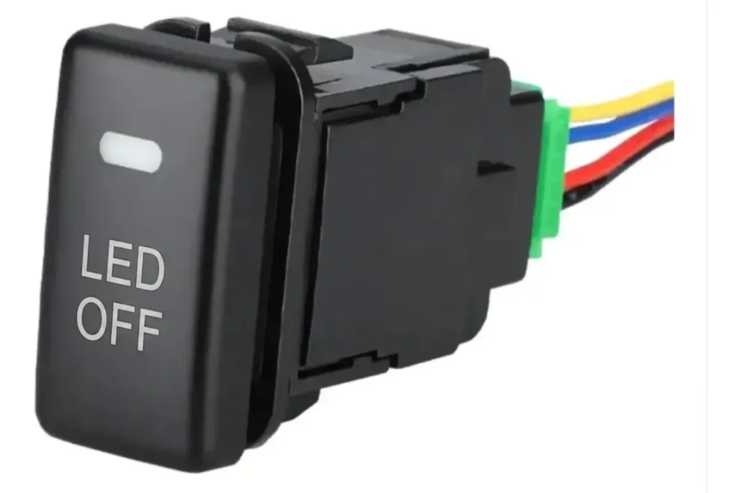 Boton Switch On Off Pequeño Antinieblas Toyota Universal · imagen 3