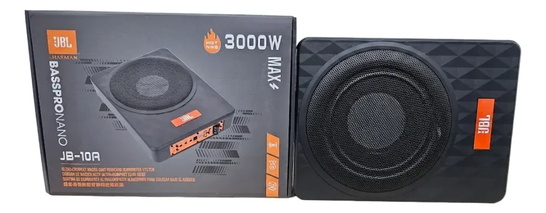 Bajo Subwoofer Amplificado 10 Pulgadas 3000w Marca Jbl
