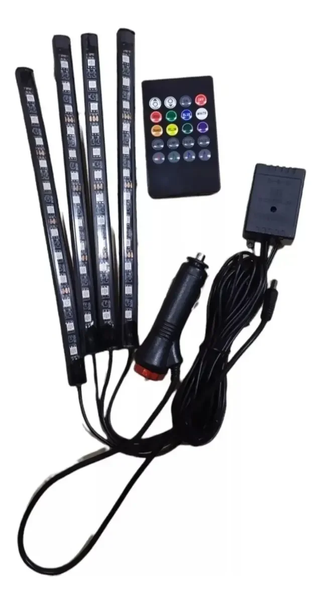 Luces Cintas Led Rgb Para Interior Pisos De Carro