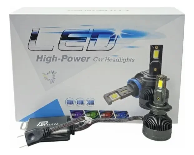 Bombillos Luces Led 60.000 Lúmenes 250w Marca Rs H7