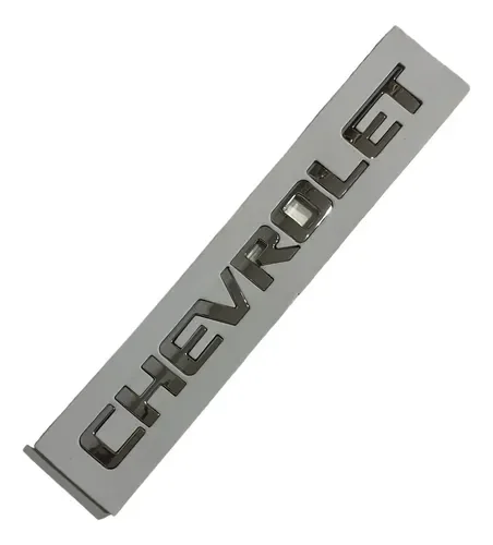 Emblema Letras Chevrolet