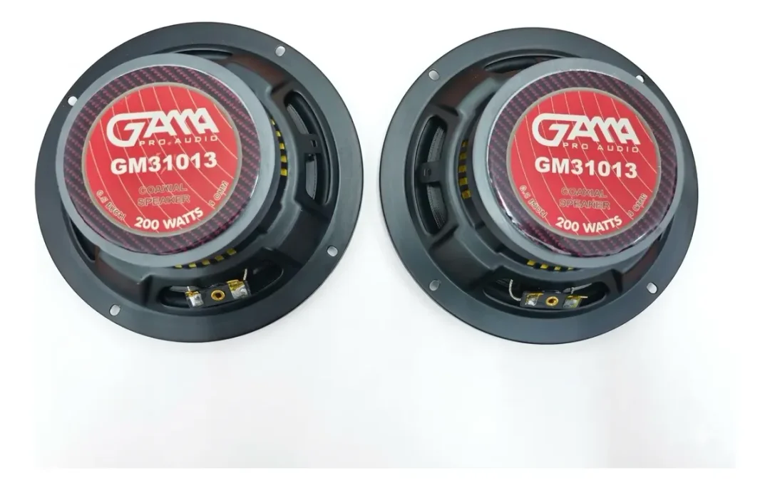 Coaxiales 6.5 Pulgadas 200w Gm-31013 Marca Gama · imagen 2