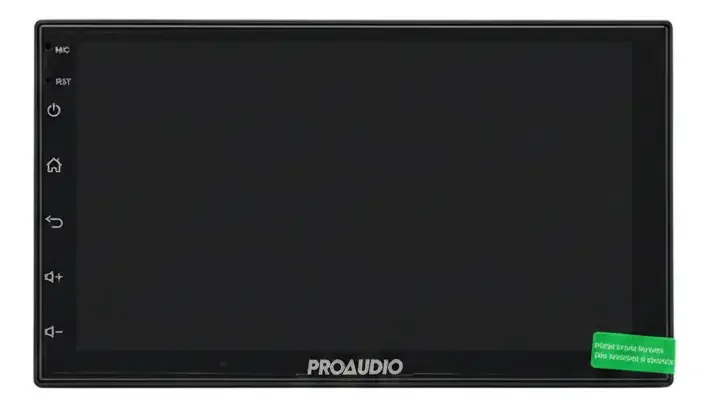 Reproductor Android 7 Pulgadas 4gb Marca Proaudio 4k Uhd 2 din