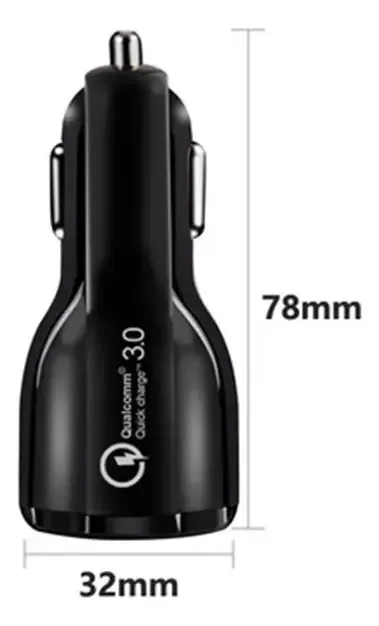 Cargador Para Cenicero 12v Doble Usb · imagen 3