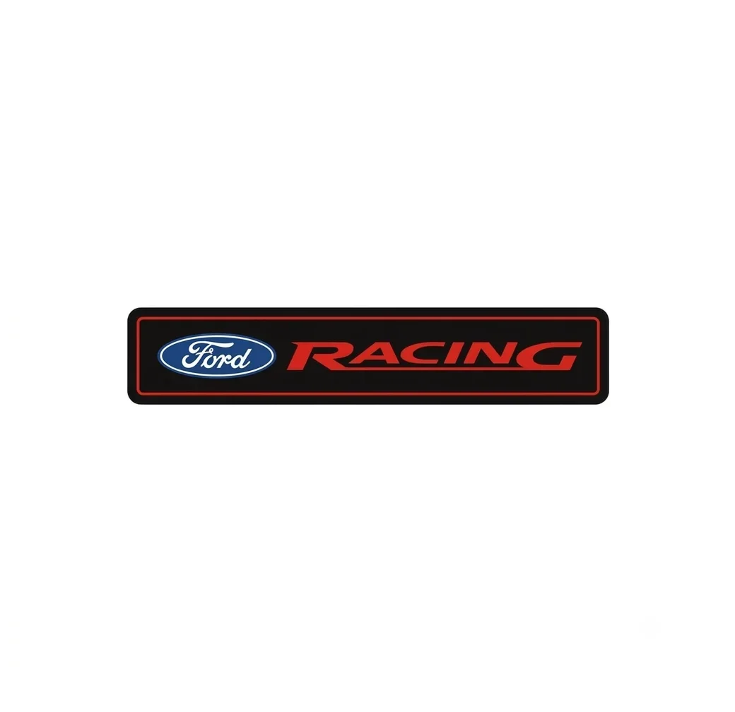 Emblema De Parrilla Con Luz Led Ford Racing