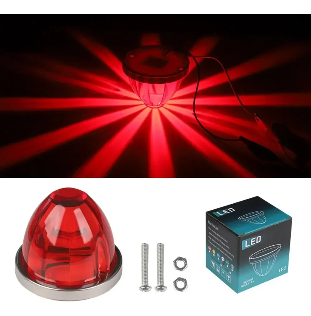 Luces Led Para Camiones Watermelon 12v 24v (unidad) Rojo