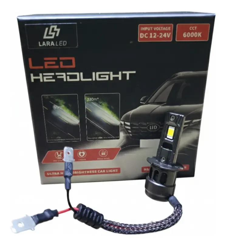 Bombillos Led Mini H3 Marca Lara Led