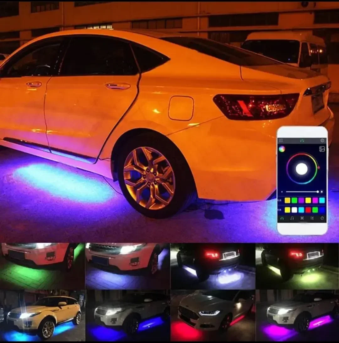 Cintas Luces Led Para Chasis Con Bluetooth Carros · imagen 2