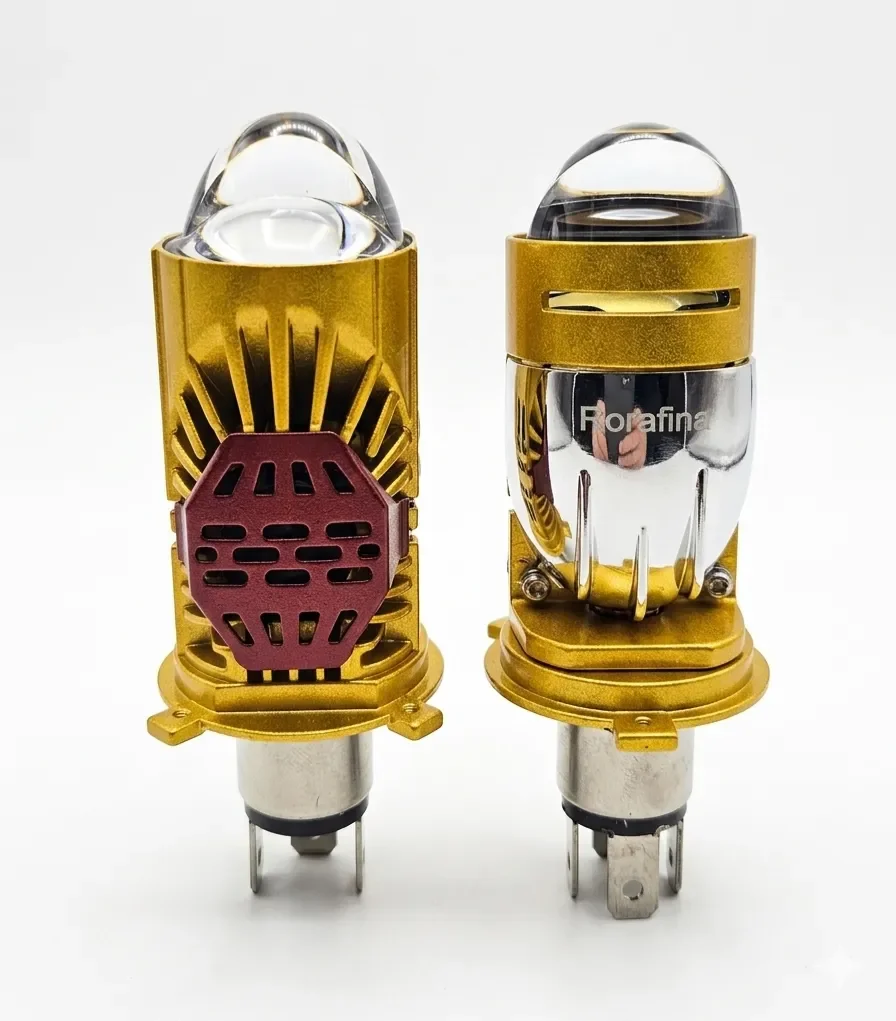 Bombillos Led Proyector Doble Lupa H4 30.000 Lm Autogroup