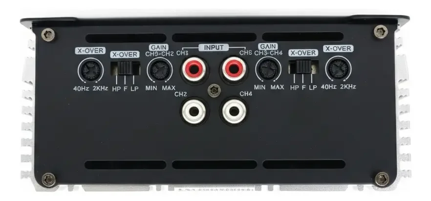 Planta Amplificador Nano 1200.4 Watts Marca Proaudio · imagen 3