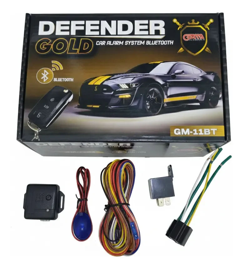 Alarma Universal Bluetooth Llave Copiable Gold Marca Gama · imagen 2