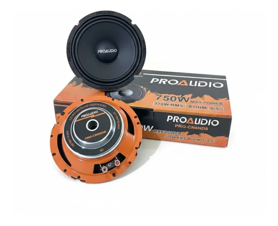 Medios 6.5 Pulgadas Neodimio Pro-cn6nd8 750w Marca Proaudio