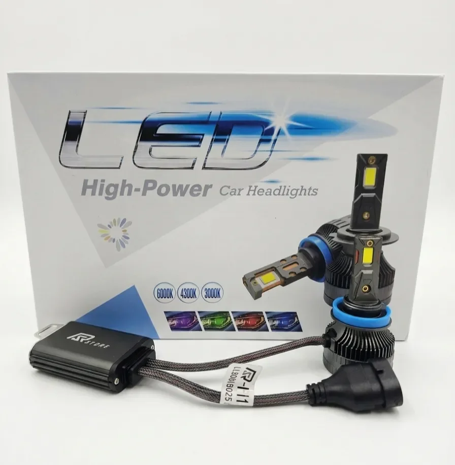 Bombillos Luces Led 60.000 Lúmenes 250w Marca Rs H11