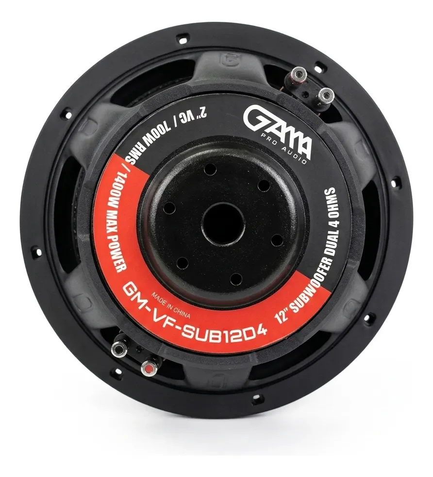 Bajo Subwoofer 12 Pulgadas Doble Bobina 700w Rms Marca Gama · imagen 2