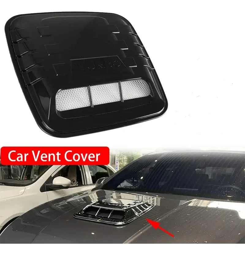 Toma De Aire Decorativa Capot Tipo Turbo Entrada Universal