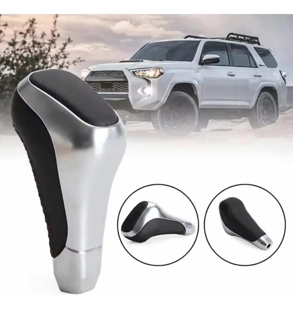Pomo TRD Automático Plateado para Toyota