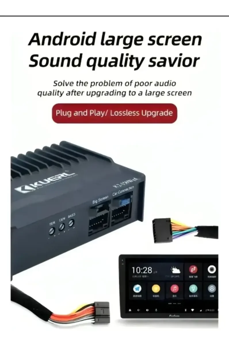 Amplificador Dsp K2 Para Pantallas Android 4 Vias Kuerl 150w · imagen 2