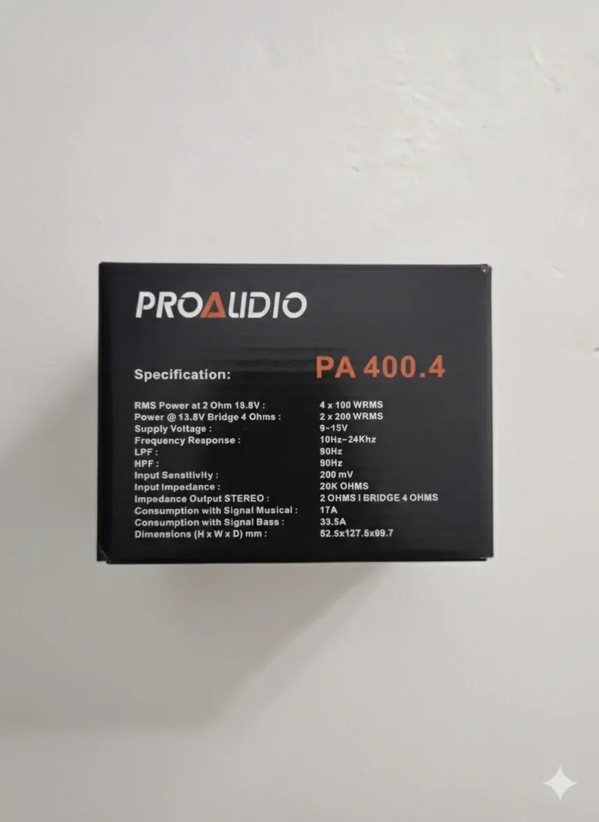 Planta nano 400.4 ProAudio · imagen 4