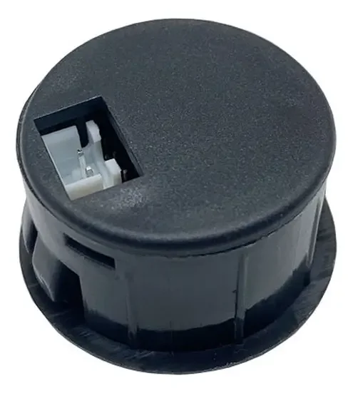 Voltimetro Digital Redondo Display Universal Carro 12v 24v Azul · imagen 3