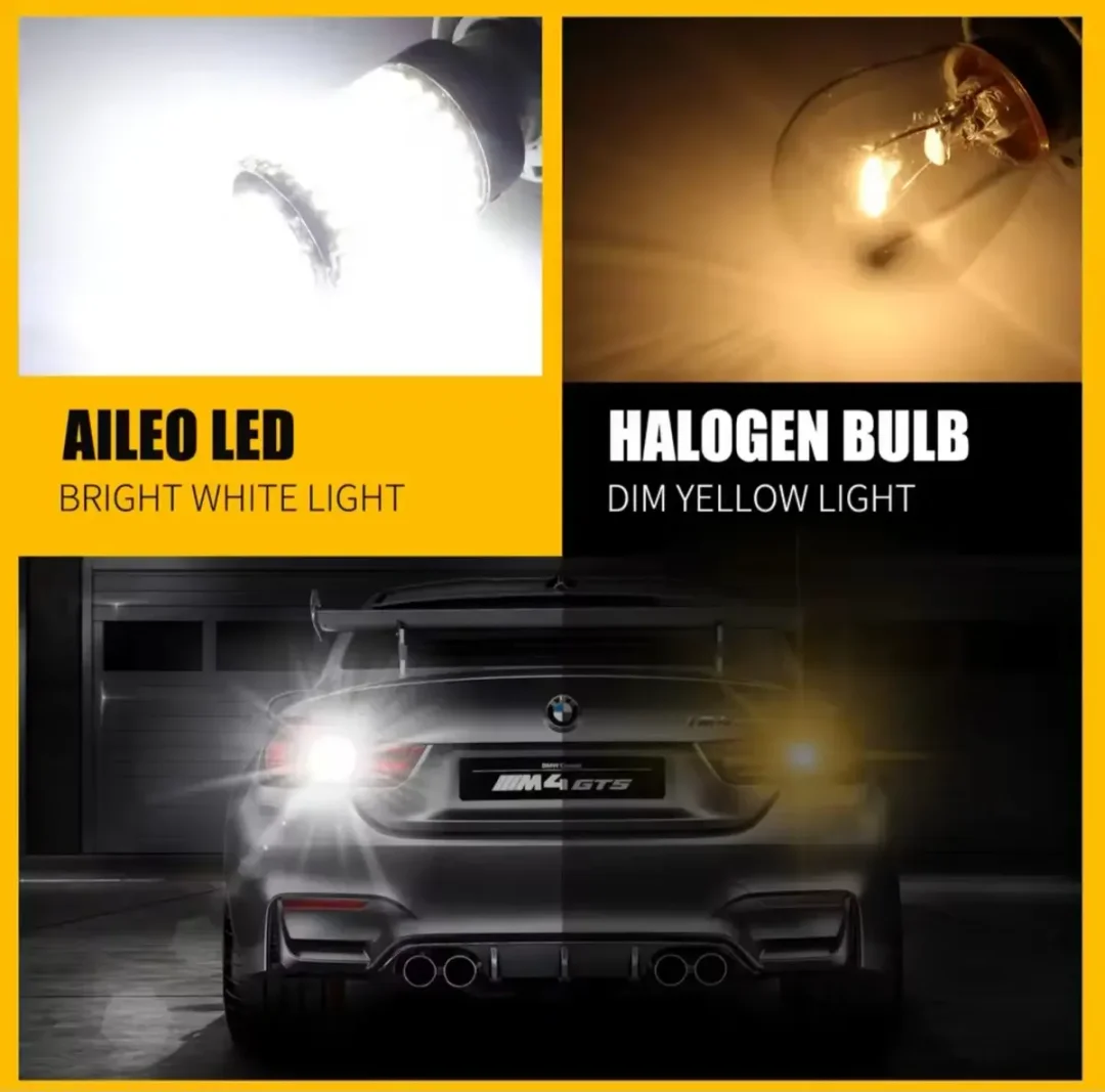 Bombillos Led 7440 Un Contacto Retroceso Cruces Carro 12v Blanco · imagen 2