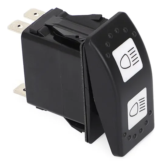 Switch On Off 2 Pases De 6 Pines Universal Antiniebla Carro