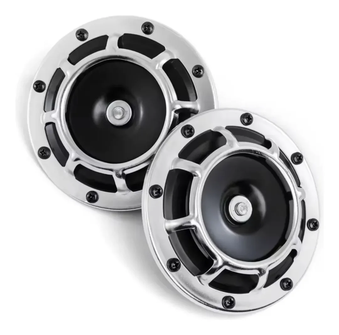 Pitos 5" Supersonantes Plateado 12v