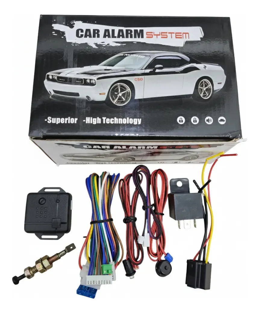 Alarma Universal Con Bluetooth Para Carros Marca Rs · imagen 2