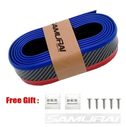 Lip Fibra de Carbono Linea Azul