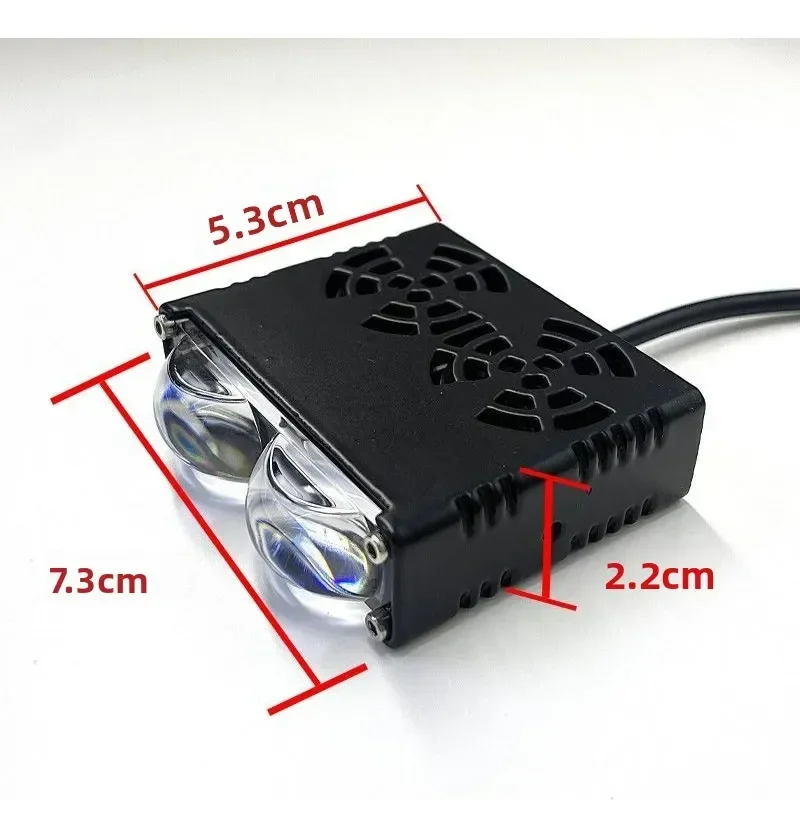 Exploradoras Faros Led Doble Lupa Con Ventilador 90w · imagen 3