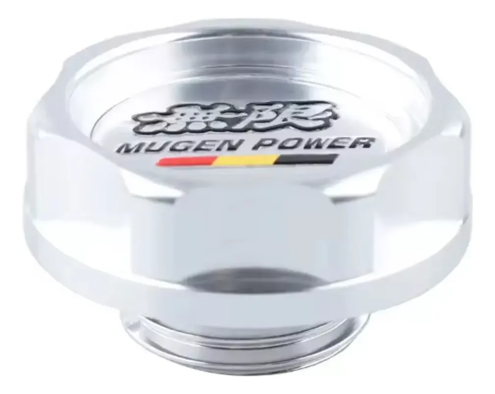 Tapa De Aceite Universal Estilo Jdm Para Carros Plateado