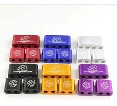 Separadores JDM Para Cables De Bujías - Plateado