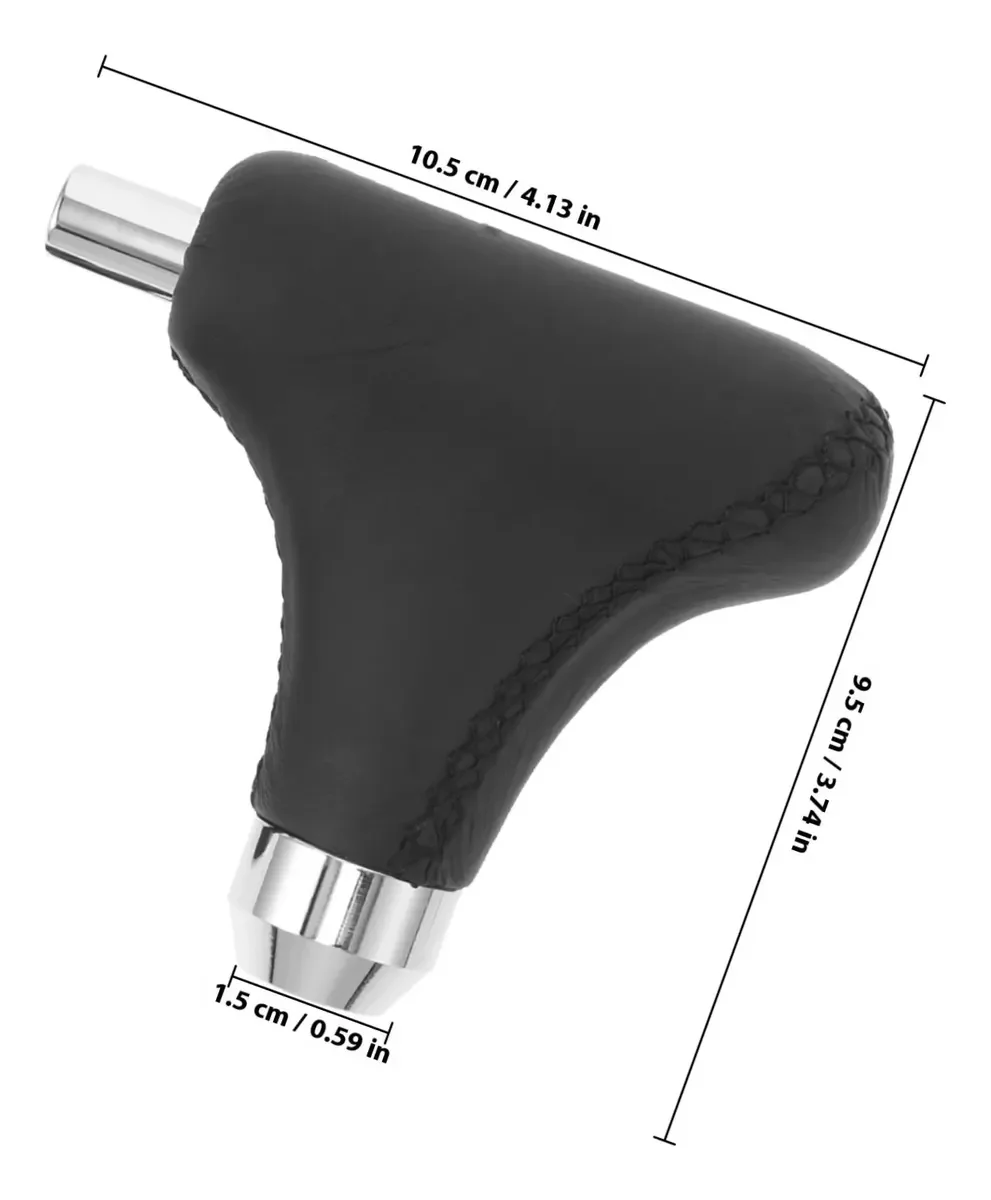 Pomo Universal De Lujo Para Carro Automático Con Botón · imagen 2